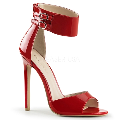 Pleaser 5 Inch Peep Toe Heels