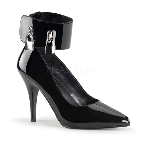 Vanity 4 Inch Pump Large Ankle Band And Lock Set