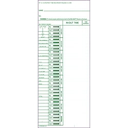 ATR311 Time Cards for Acroprint 310, Box of 1000