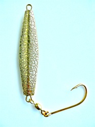 Gold Hammered Diamond Jig 5.5 oz.- OE Fishing Tackle