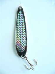 OE Tackle 5.5 oz. Chrome Kroc Spoon - Saltwater Fishing Jigs
