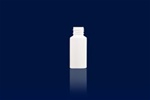 Bottles, Jars and Tubes: 1 oz 20/410 white HDPE Cylinder rounds - Sample