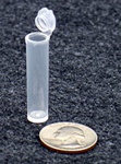 Bottles, Jars and Tubes:  031600-20 - standard 0.33" diameter - Microvials&trade; 1.48 milliliters - 0.8-drams - 0.05 oz.
