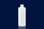 Bottles, Jars and Tubes: 4 oz 20/410 natural HDPE Cylinder rounds