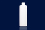 Bottles, Jars and Tubes: 8 oz 24/410 natural MDPE Cylinder rounds - Sample