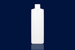 Bottles, Jars and Tubes: 8 oz 24/410 natural Medium Density Polyethylene (MDPE) Cylinder rounds