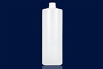 Bottles, Jars and Tubes: 16 oz 28/410 natural HDPE Cylinder rounds - Sample