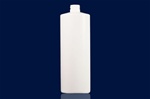 Bottles, Jars and Tubes: 16 oz 28/410 white HDPE Cylinder rounds