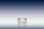 2 oz / 60 ml 58-400 clear polyethylene terephthalate (PET) Wide Mouth Jar- Sample - Product Code: 2J58PET-C - Sample