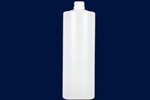 Bottles, Jars and Tubes: 32 oz 28/410 natural HDPE Cylinder rounds - Sample