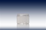 Bottles Jars and Tubes: 6 oz 70-400 clear PET wide mouth blow molded jars