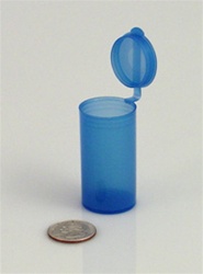 Bottles, Jars and Tubes: Polyvials EP192-BAS ESD Hinged-Lid Lab Vials - 28.71ml