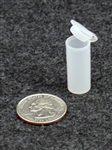 Bottles, Jars and Tubes: Polyvials EP2100-LG-Sample Hinged-Lid PE Lab Vials - 2.07ml