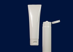 Plastic Squeeze Tube TOD-7-2 - 3 oz - 35mm X 145mm white squeeze tube