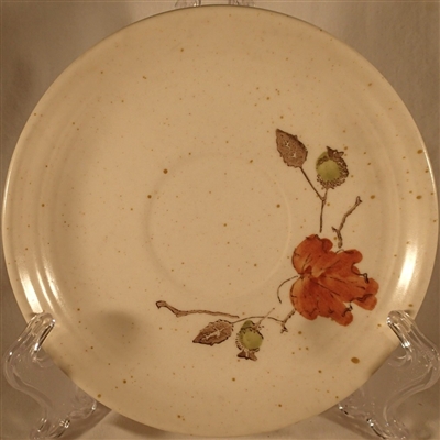 Saucer #020 Metlox Poppytrail Woodland Gold