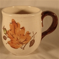 Mug #760 Metlox Poppytrail Woodland Gold