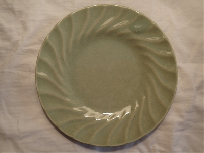 Bread & Butter Plate-Opaline Green #503og-Satin Glaze-Metlox Yorkshire