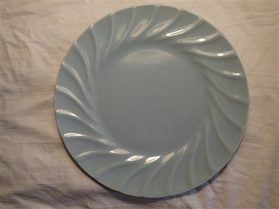 Dinner Plate-Powder Blue #506pb-Satin Glaze-Metlox Yorkshire