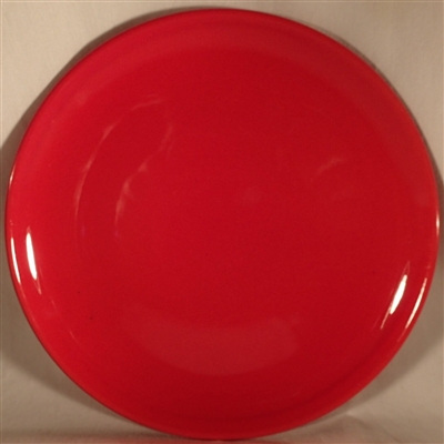 Salad Plate #3704r Red Metlox Mardi Gras