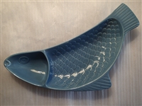 Chip & Dip, Fish Shape-Metlox Pescado-Blue