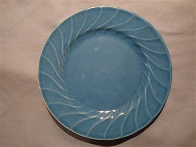 Salad Plate-Sky Blue-Metlox 1942