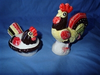 Metlox Red Rooster Salt Shaker (Hen on Nest Only)