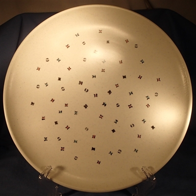 Dinner Plate #4306 - California Confetti