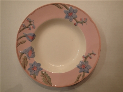 Fruit Bowl #1121-Metlox Delphinium Pink