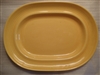 Medium Oval Platter-Metlox Colorstax Yellow
