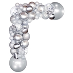 Balloon Garland Kit - Silver