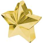 Gold Star Balloon Weight