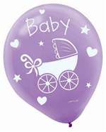 BABY NURSERY 12  LATEX BALLOONS