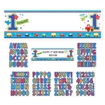 All Aboard Boy Personalized Giant Sign Banner