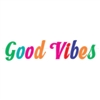 GOOD VIBES FELT LETTER BANNER