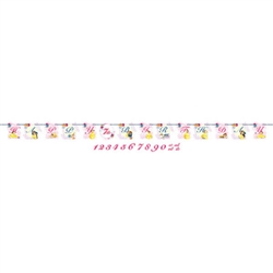 Beauty and the Beast Ribbon Letter Banner