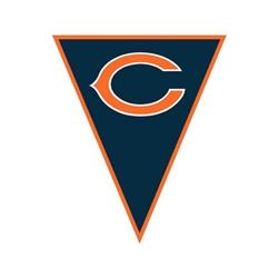 Chicago Bears Pennant Banner