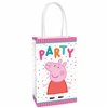 Peppa Pig Confetti Party Bags - 8 Count