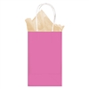 Bright Pink Small Kraft Bag