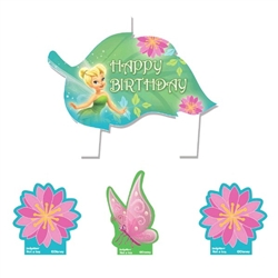 Tinker Bell Mini Molded Birthday Candles