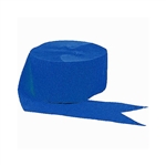 Royal Blue 81 Feet Crepe Paper Streamer