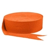 Orange 500 Feet Crepe Paper Streamer