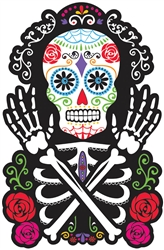 Day Of The Dead Skeleton Decoration