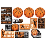Basketball Nothin' But Net Value Pack Cutouts