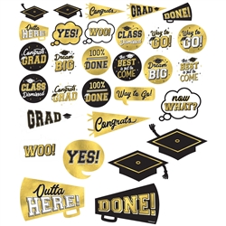 Grad Mega Value Pack Cutouts