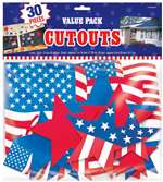 PATRIOTIC BIG PACK CUTOUTS