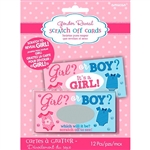 Gender Reveal - Girl Scratch Off