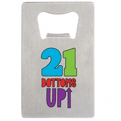 21ST BIRTHDAY BOTTLE OPENER