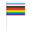 Pride LGBTQ Handheld Rainbow Flag