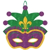 Jester Mask Glitter Value Sign