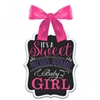 Baby Shower Baby Girl Chalk Sign